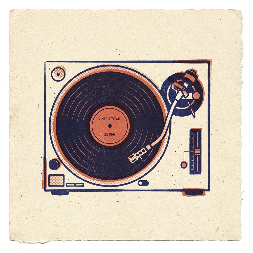 Turntable Risograph