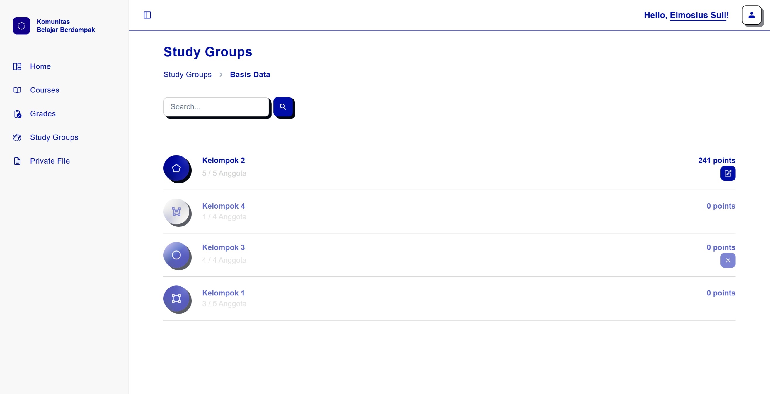 Komunitas Belajar Berdampak LMS screenshot 3