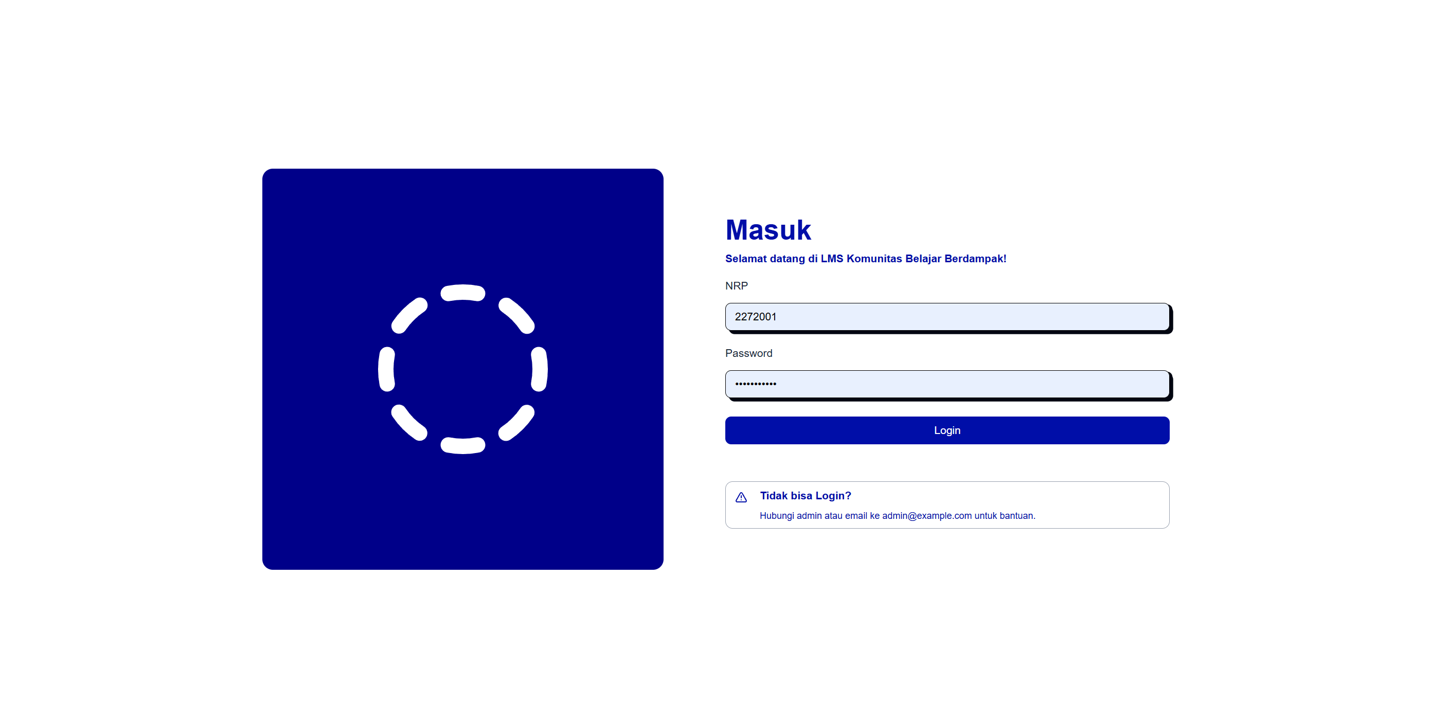 Komunitas Belajar Berdampak LMS screenshot 1